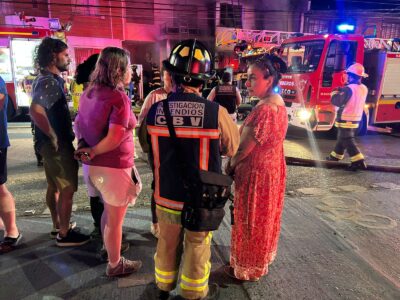 Incendio afectó dependencias de las seremis de la Mujer y Energía en la Región de Los Ríos