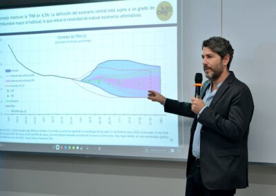 Gerente de División Política Monetaria del BC: “Esperamos que la inflación se acelere de manera importante”